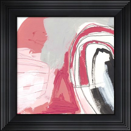 Framed Totality of Pink II Print