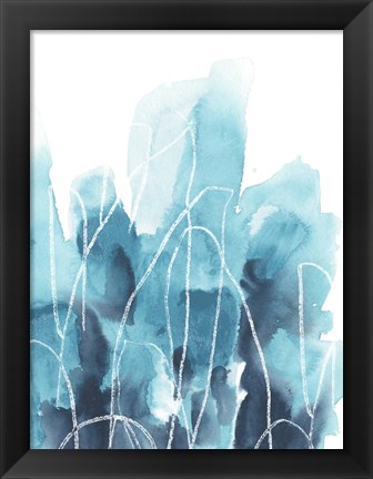 Framed Abstract Coral II Print