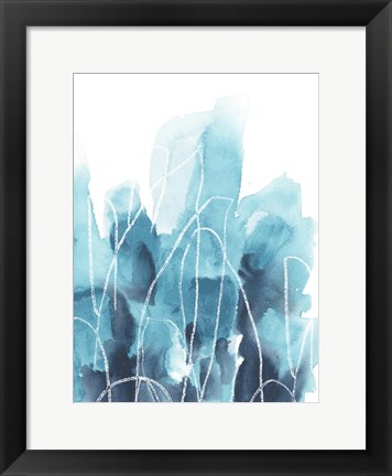 Framed Abstract Coral II Print