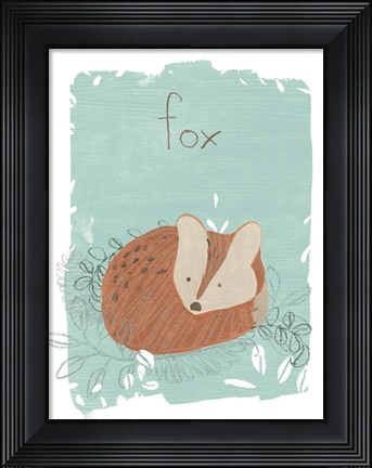 Framed Critter Cameo II Print