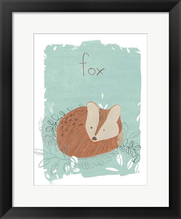 Framed Critter Cameo II Print