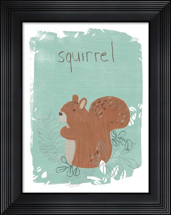 Framed Critter Cameo III Print