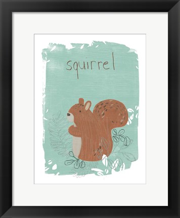 Framed Critter Cameo III Print