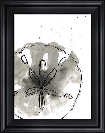 Framed Ink Coast III Print