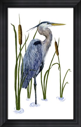 Framed Beside the Lake II Print