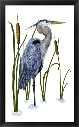 Framed Beside the Lake II Print