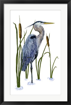 Framed Beside the Lake II Print