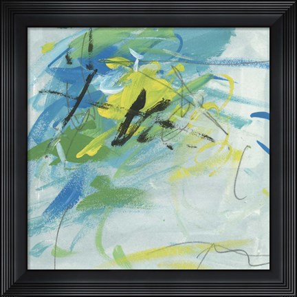 Framed Summer Symphony I Print