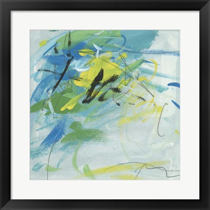 Framed Summer Symphony I Print