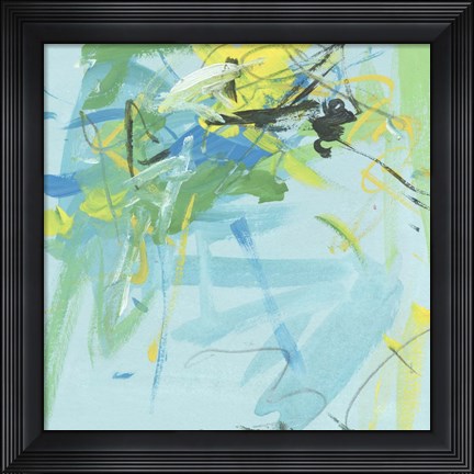 Framed Summer Symphony III Print