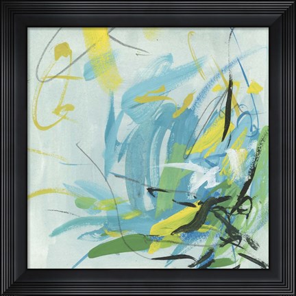 Framed Summer Symphony IV Print