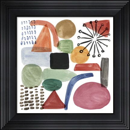 Framed Colour Code I Print