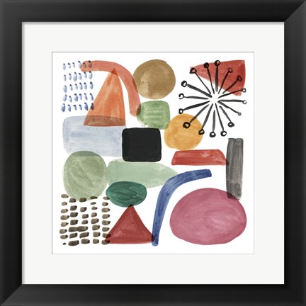 Framed Colour Code I Print