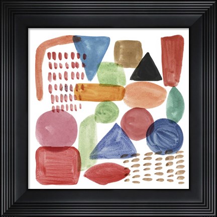 Framed Colour Code II Print