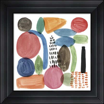 Framed Colour Code III Print