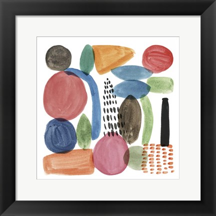 Framed Colour Code III Print