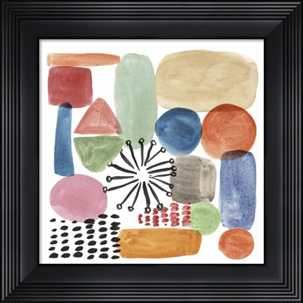 Framed Colour Code IV Print