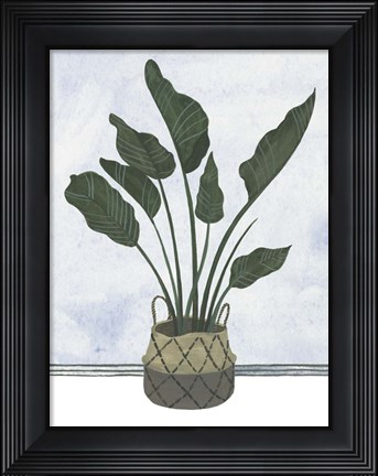 Framed Mes Plants III Print