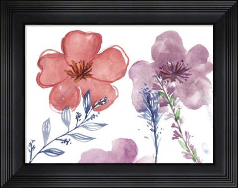 Framed Spring Glory I Print