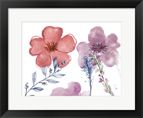 Framed Spring Glory I Print