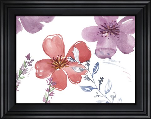 Framed Spring Glory III Print