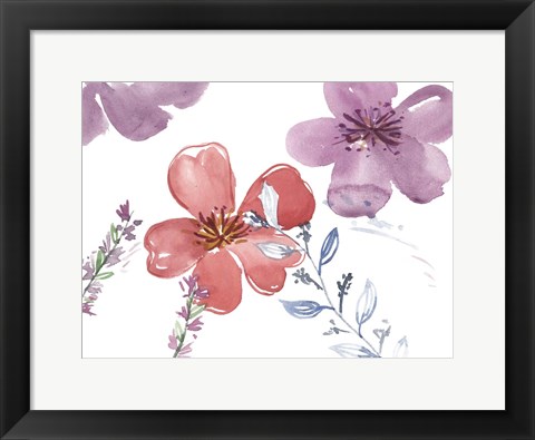 Framed Spring Glory III Print