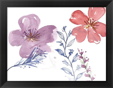 Framed Spring Glory IV Print