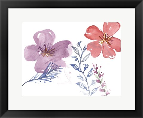 Framed Spring Glory IV Print