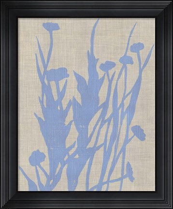 Framed Dusk Botanical I Print