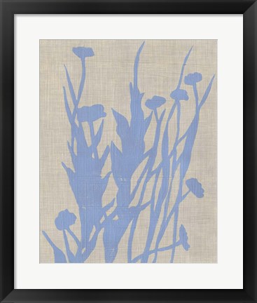 Framed Dusk Botanical I Print
