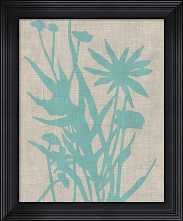 Framed Dusk Botanical II Print