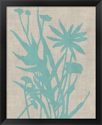 Framed Dusk Botanical II Print