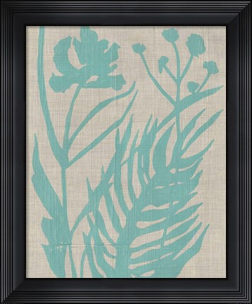 Framed Dusk Botanical IV Print