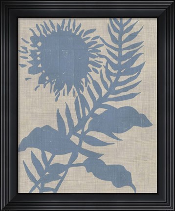 Framed Dusk Botanical V Print