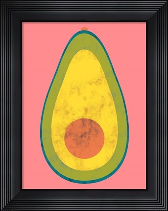 Framed Veggie Party II Print