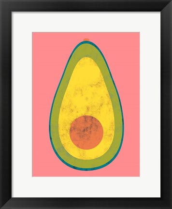 Framed Veggie Party II Print