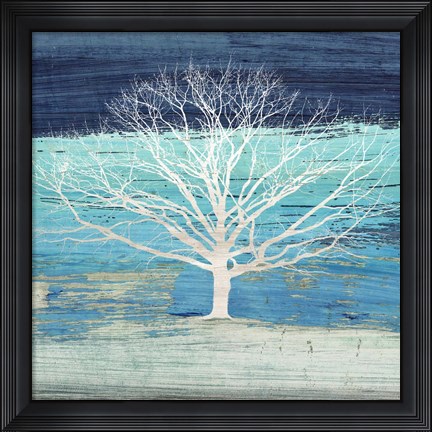 Framed Treescape #3 (detail) Print
