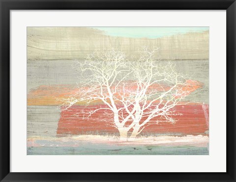 Framed Treescape #1 (Subdued) Print