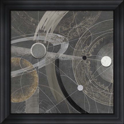 Framed Orbitale II Print