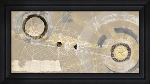 Framed Orbita Solare Print