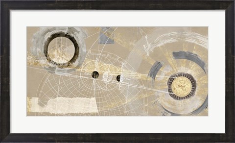 Framed Orbita Solare Print