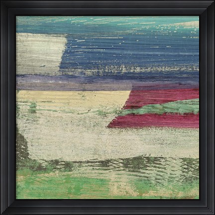 Framed Early Morning on the Enchanted Lagoon I Print