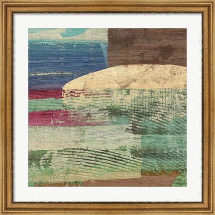Framed Early Morning on the Enchanted Lagoon II Print