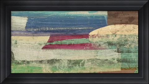 Framed Early Morning on the Enchanted Lagoon Print