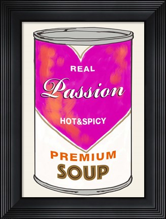 Framed Passion Soup Print