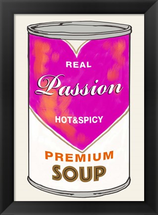 Framed Passion Soup Print