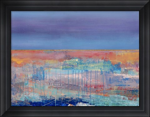 Framed Riflessi della Sera Print