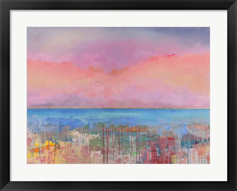 Framed Tramonto Infinito Print