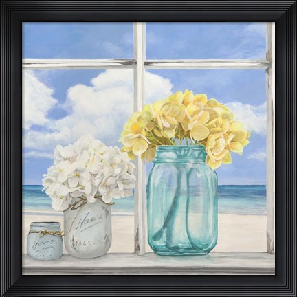Framed Atlantique (detail) Print