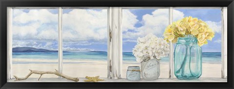 Framed Atlantique (detail) Print